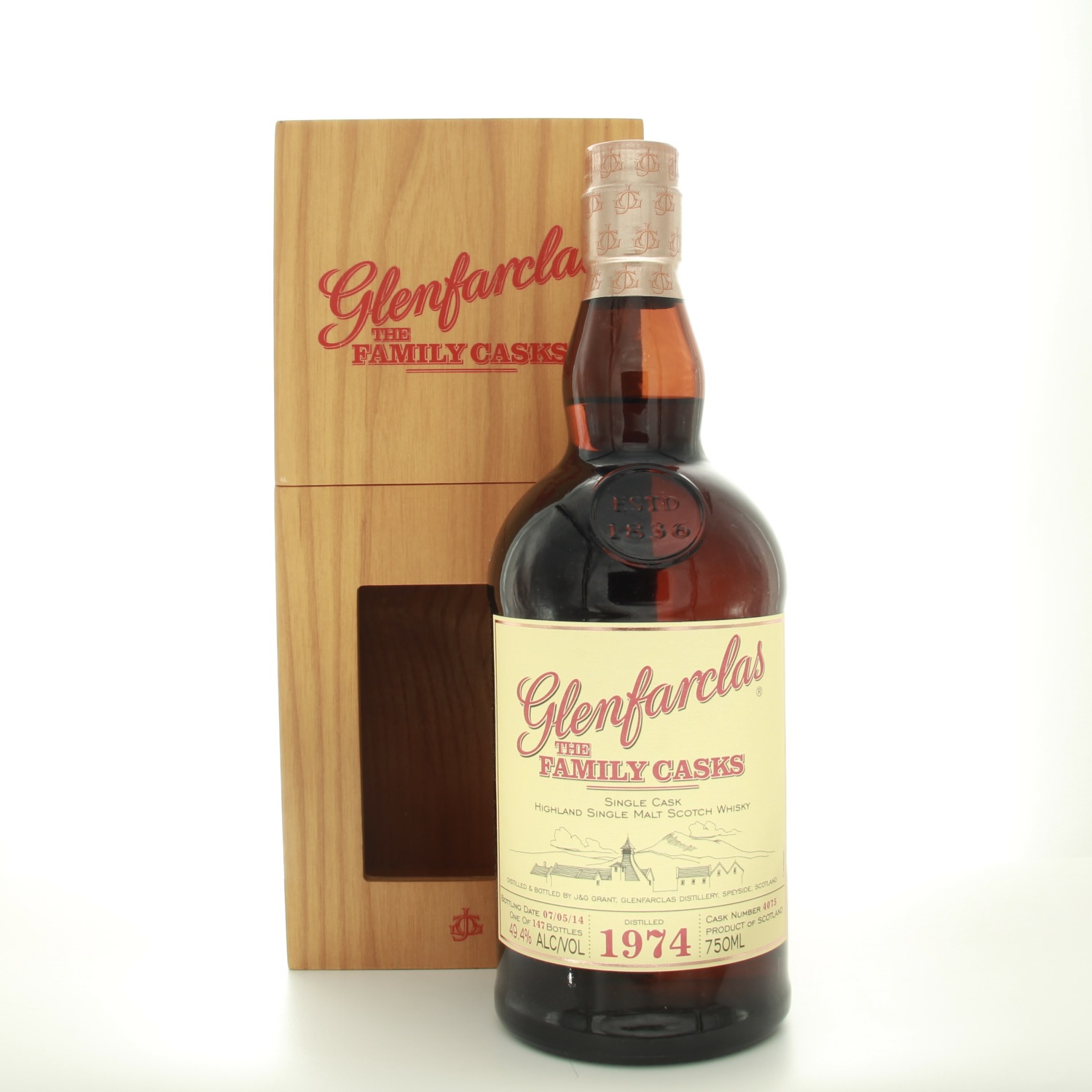 Glenfarclas The Family Casks 1974 – 2014 75cl 49.4% Scotland Speyside Whisky 