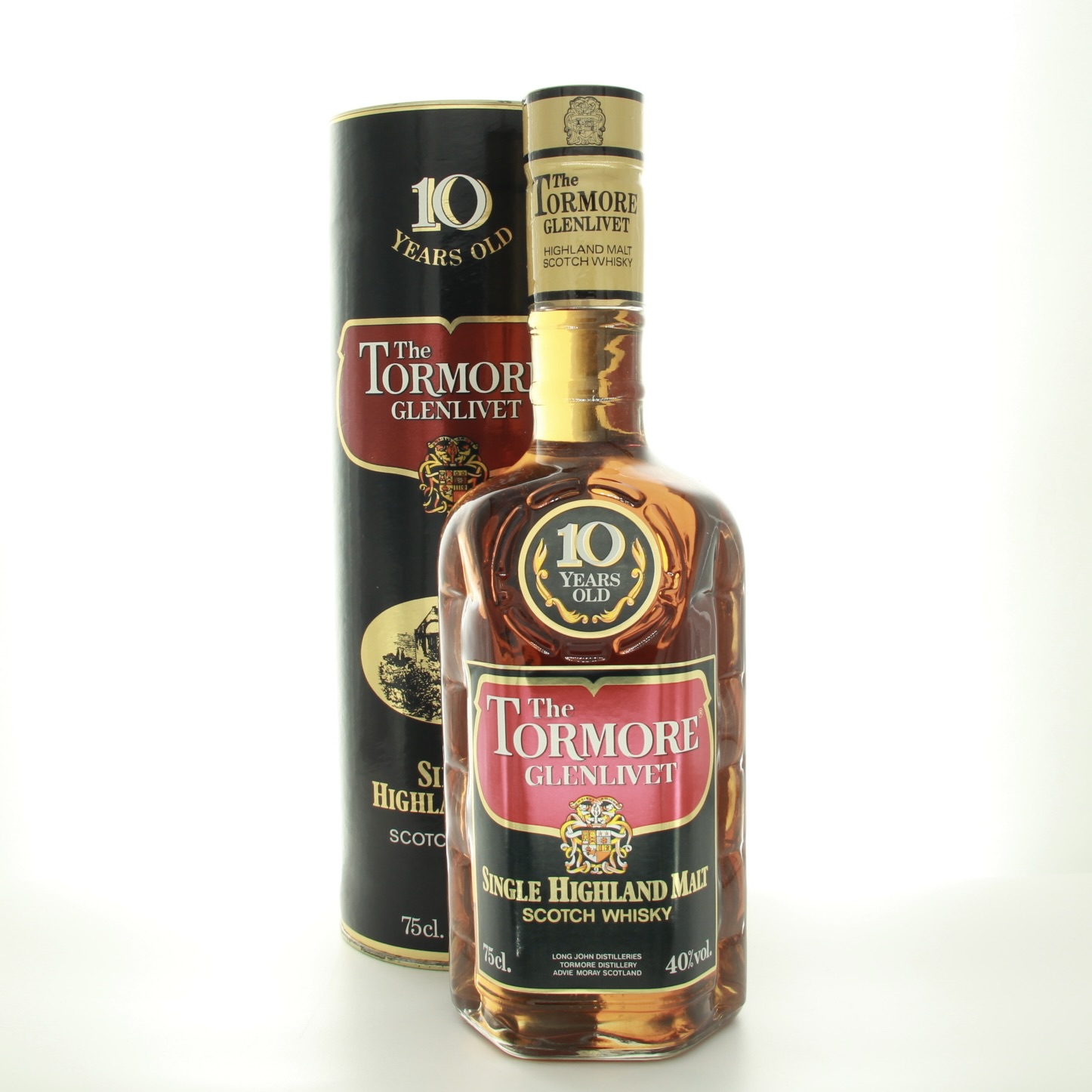 Tormore Glenlivet 10 Year Old 1980s 75cl 40% Scotland Speyside Whisky 