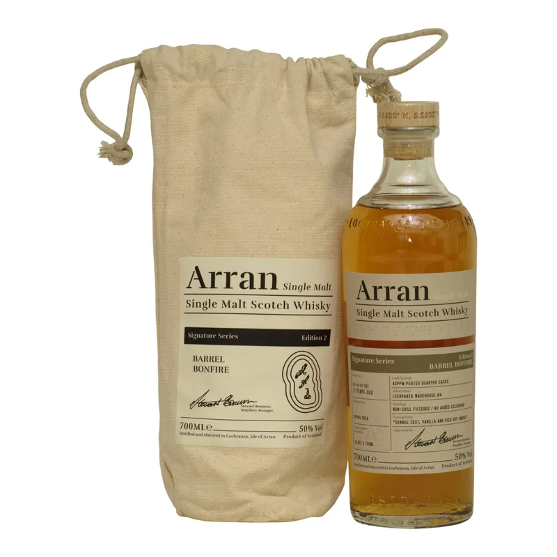 Arran – Signatures Series Edition 2 Barrel Bonfire 11 Year Old