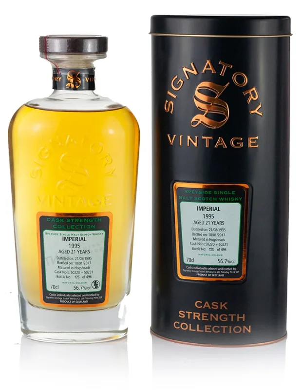 Imperial – 21 Year Old 1995 Signatory Cask Strength