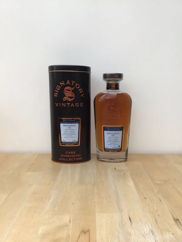 Bruichladdich – 1990-2020 29 Years Signatory Vintage (70cl, 58.8%)