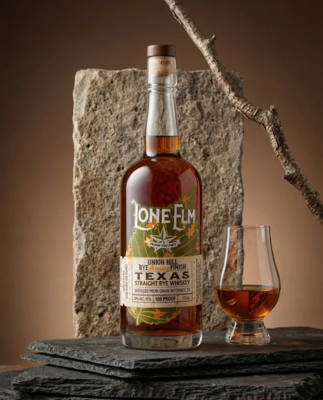 Lone Elm Honey Cask Finish Rye (70cl, 50%)