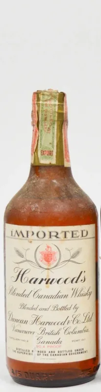 Duncan Harwood – Blended Canadian Whisky Bottled 1946
