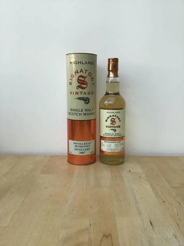 Benrinnes – 2007 11 Years Signatory Vintage (70cl, 43%)