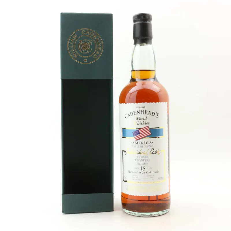 Cadenhead's George Dickel 15 Year Old Tennessee Single Barrel Whiskey
