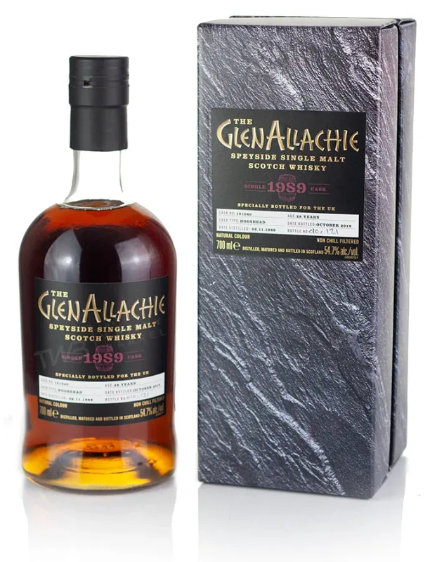 GlenAllachie – 28 Year Old 1989 Single Cask Batch #1