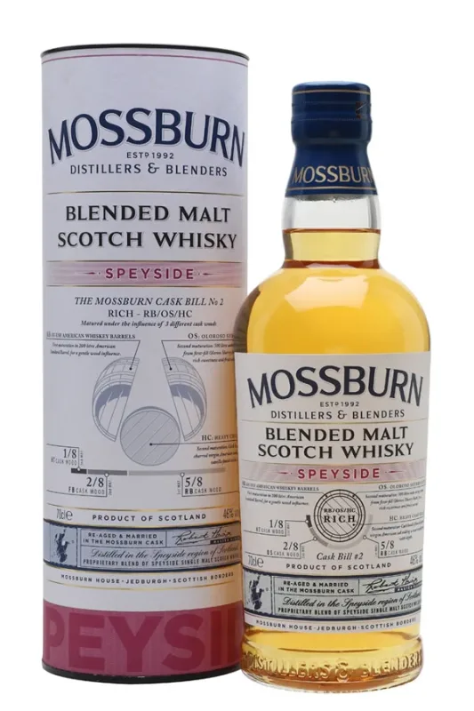 Mossburn Speyside Blended Malt (75cl, 46%)