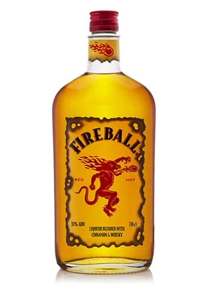 Fireball Cinnamon Whisky (37.5cl, 33%)