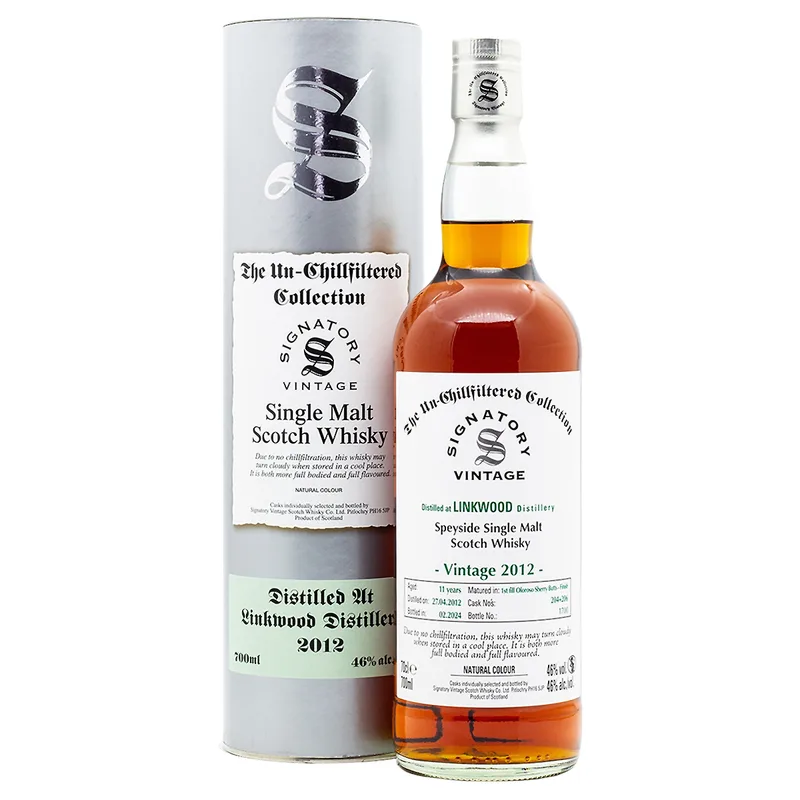 Signatory Vintage Linkwood 11 Year Old 2012/2024 Casks 204 & 206