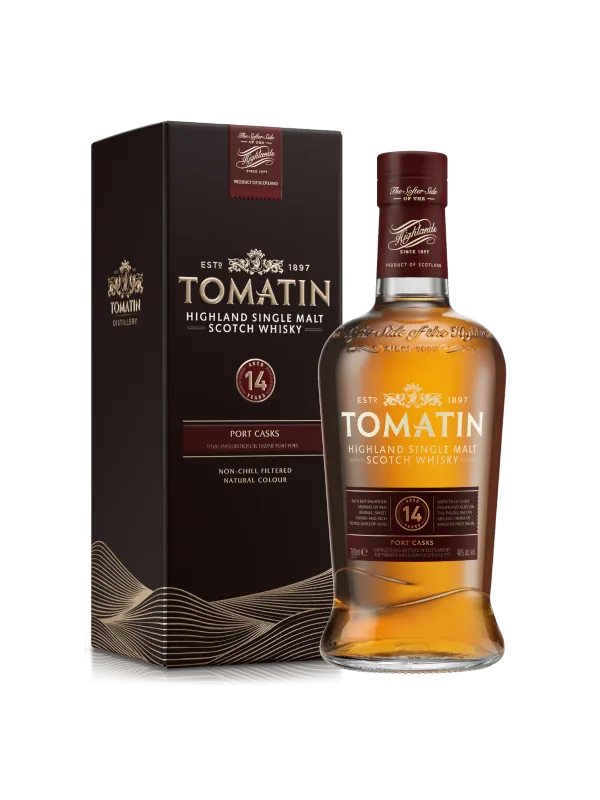 Tomatin – 14 Year Old Port Cask Finish Single Malt Whisky