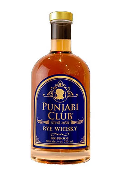 Punjabi Club Rye Whiskey (75cl, 43%)