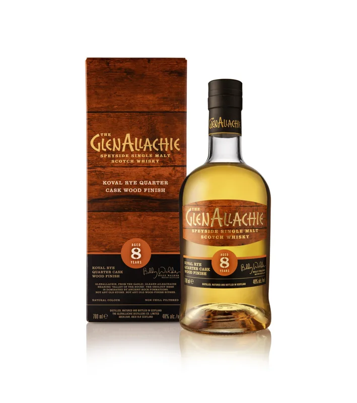 GlenAllachie – 8 Years Koval Rye Quarter Cask Finish (70cl, 48%)