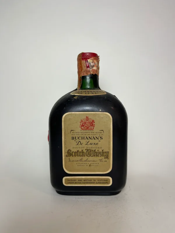 James Buchanan's "De Luxe" Finest Blended Scotch Whisky, 1950s
