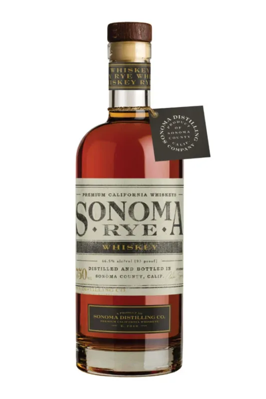Sonoma County Distilling Rye (75cl, 46.5%)