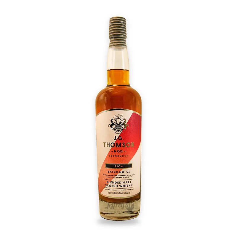 J.G. Thomson Core Range Rich Blended Malt Scotch Whisky (70cl, 46%)