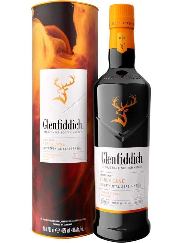 Glenfiddich – Fire & Cane Experimental Series #04 Single Malt Scotch Whisky (70cl, 43%)
