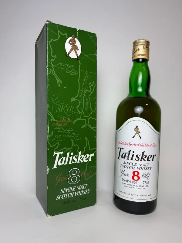 Talisker – 8 Year Old Skye Single Malt Scotch Whisky 1980s