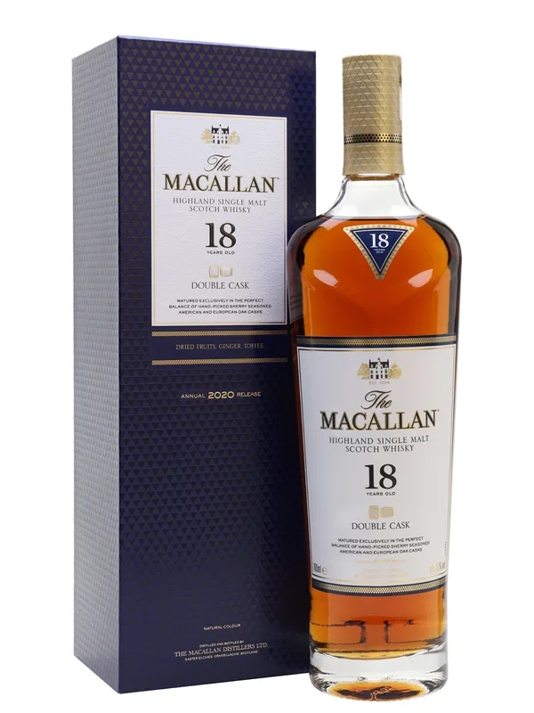 Macallan – 18 Years Double Cask 2020 (70cl, 43%)