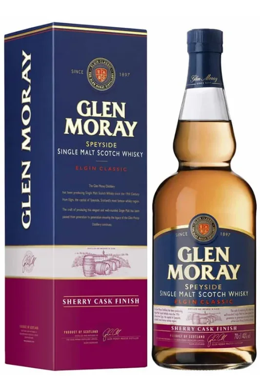 Glen Moray – Elgin Classic Sherry Cask Finish (75cl, 40%)