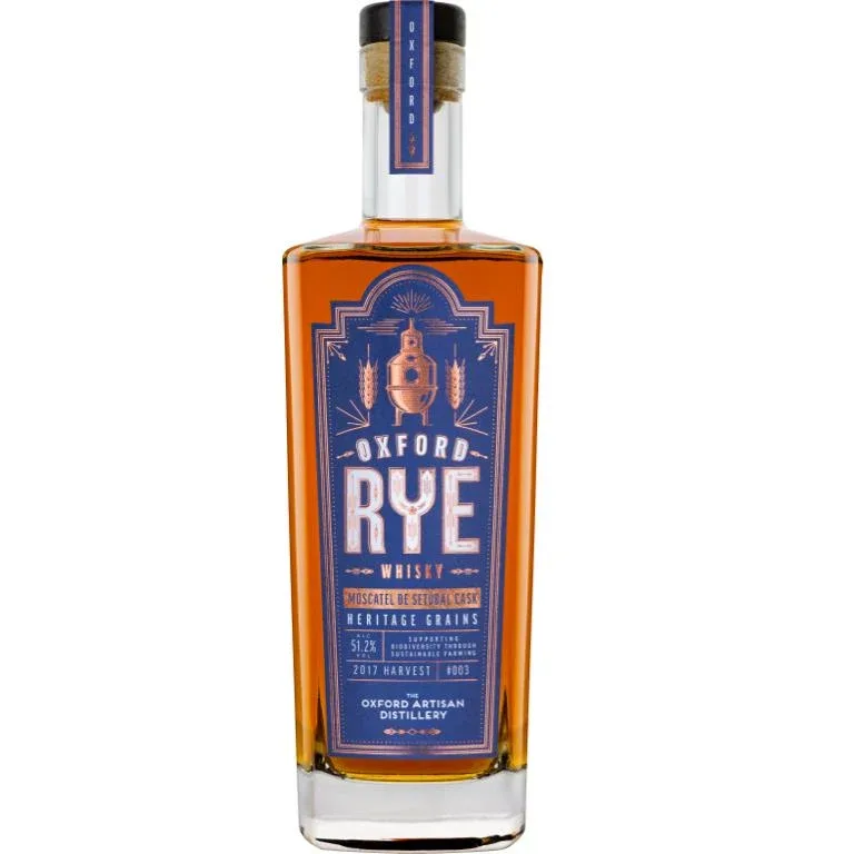Oxford Artisan Distillery Oxford Rye Whisky, Batch #3 - Distilled 2017, Bottled 2021