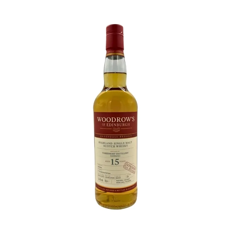 Ledaig – 15 Year Old Woodrow's of Edinburgh Warehouse Collection