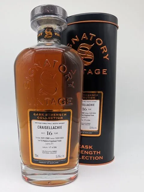 Craigellachie – 2009 Signatory #211