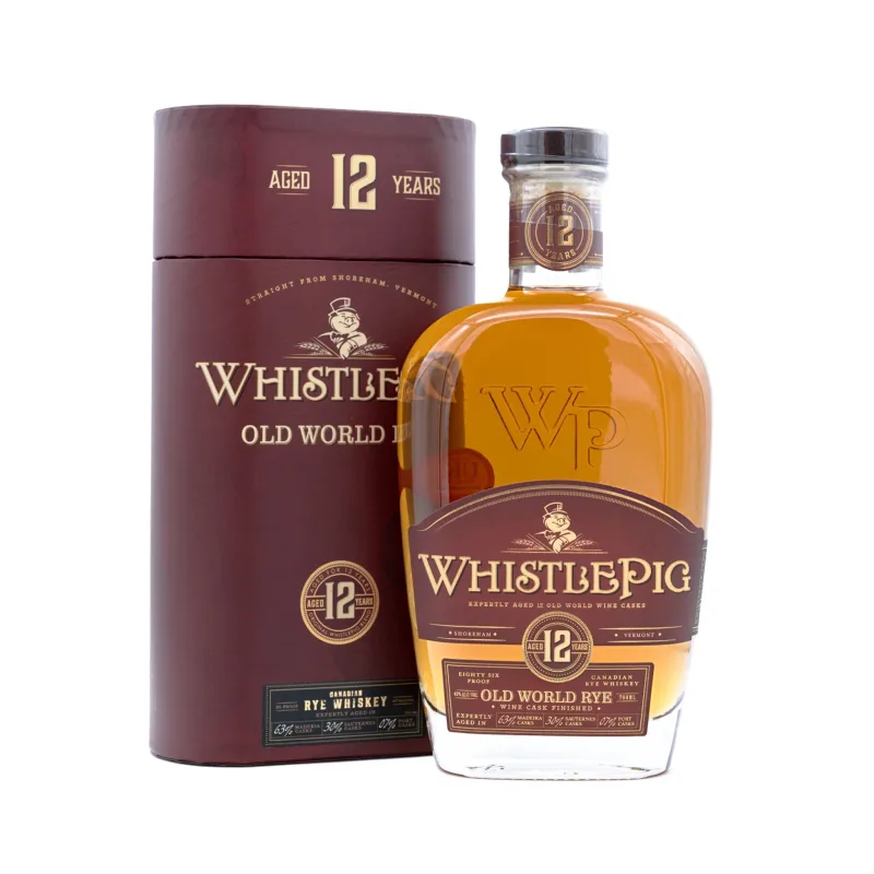 Whistle Pig – 12 Year Old Old Rye Whiskey