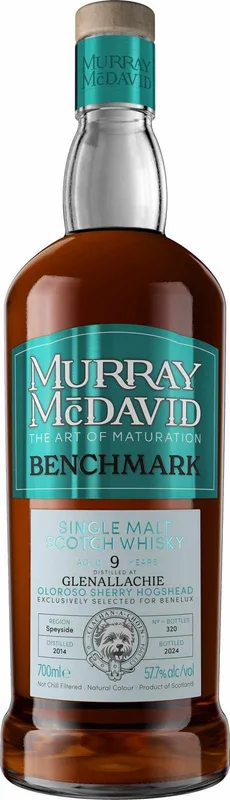 Glenallachie – 9 Year Old Murray McDavid Benchmark (70cl, 57.7%)