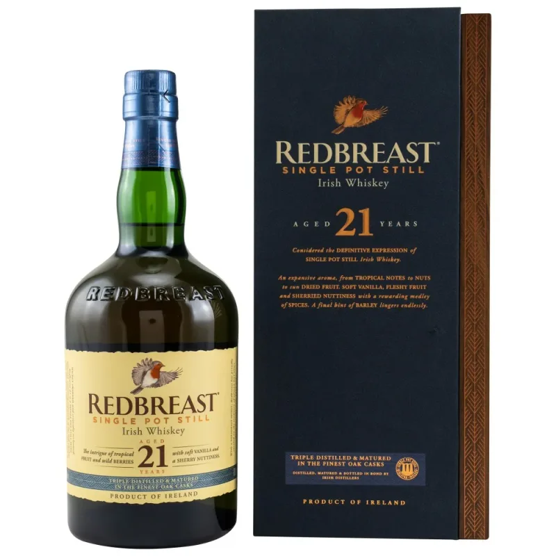 Redbreast 21 Year Old Single Pot Still
