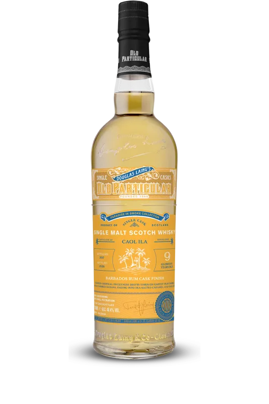 Old Particular Caol Ila 9 Years Old Barbados Rum Finish