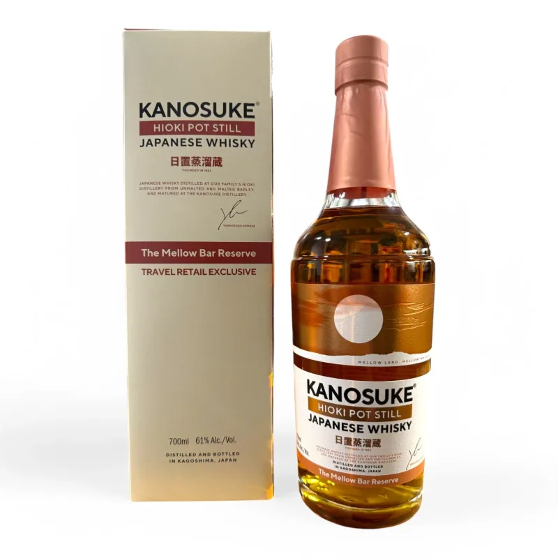 Kanosuke – Hioki Pot Still The Mellow Bar Reserve Cask Strength Travel Retail Exclusive (2024)