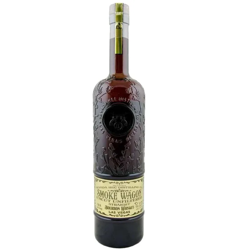 Smoke Wagon Uncut Unfiltered Straight Bourbon (75cl, 58%)