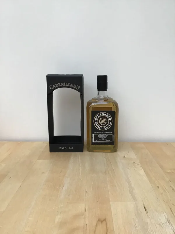 Tobermory – 1995 21 Years Cadenhead's Small Batch (70cl, 52.3%)