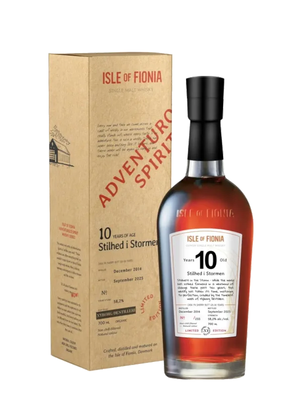 Isle of Fionia Stilhed i Stormen 10 Year Old Single Malt Whisky