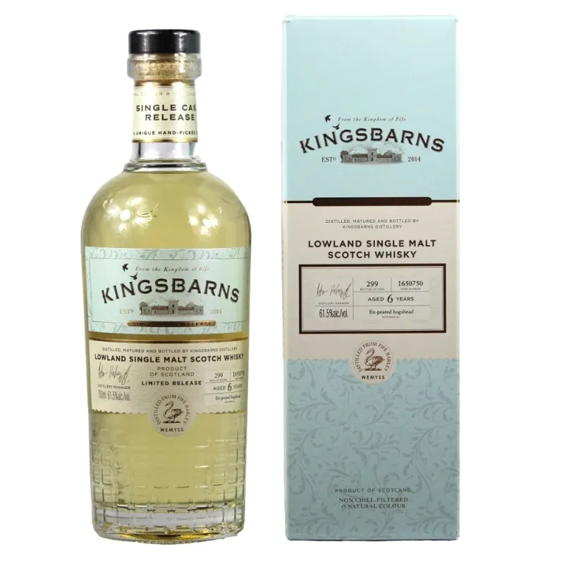 Kingsbarns – 6 Year Old Ex-Peated Single Cask #I650750