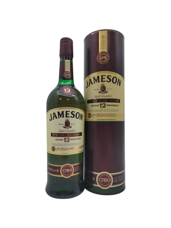 Jameson – 12 Year Old Special Reserve Blended Irish Whiskey (1980s Bottling)