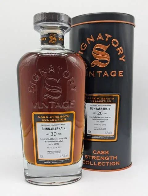 Bunnahabhain – 2004 Signatory (70cl, 61.2%)