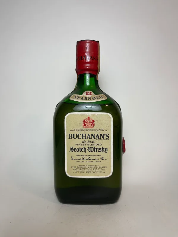 James Buchanan's "De Luxe" Finest Blended Scotch Whisky 1960s