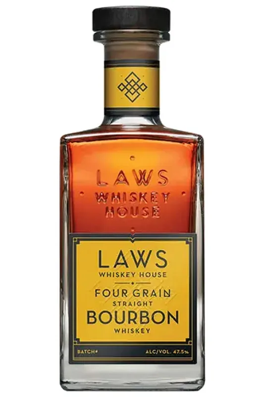 A.D. Laws Four Grain Bourbon (75cl, 47.5%)