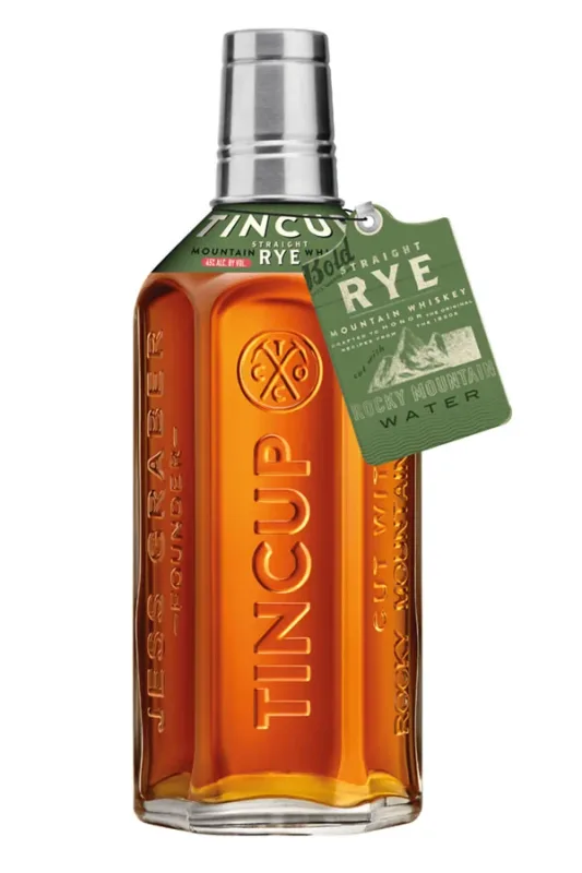 Tincup American Rye Whiskey (75cl, 45%)