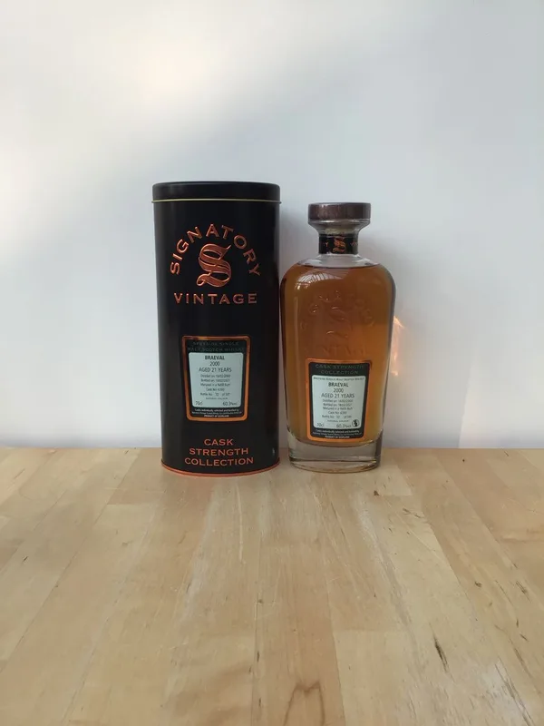 Braeval – 2000-2021 21 Years Signatory Vintage (70cl, 60.3%)