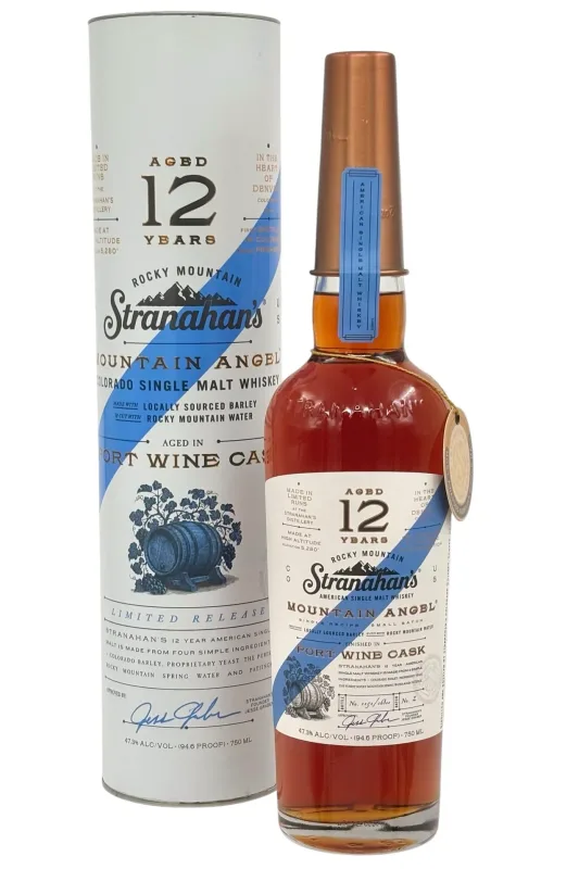 Stranahan's – Mountain Angel 12 Year Old Single Malt Whiskey Batch 2