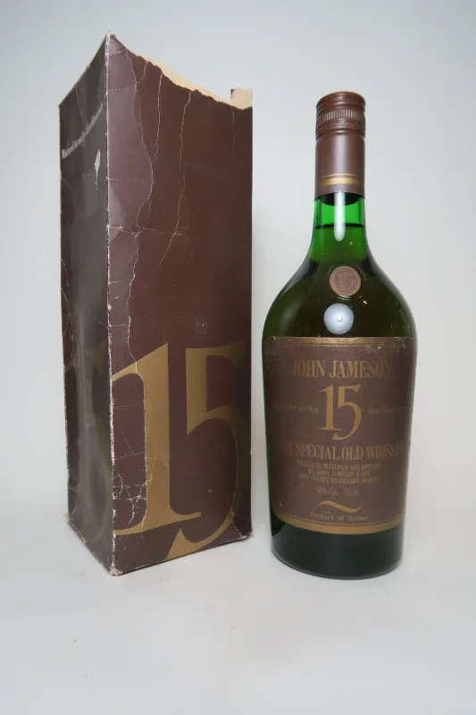 John Jameson 15 Year Old Special Old Irish Whiskey - 1970s
