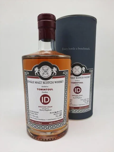 Tomintoul – 2010 (70cl, 47.5%)