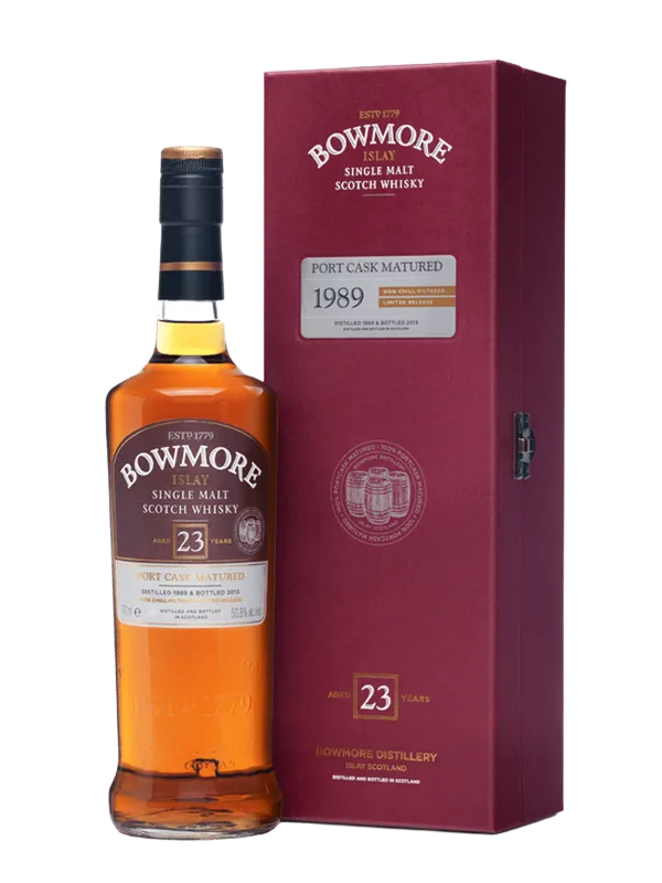 Bowmore – 23 Year Old Port Cask Matured Single Malt Whisky