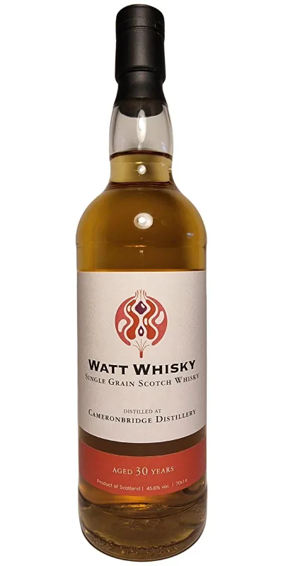 Cameronbridge – 30 Year Old 1992 Watt Whisky (70cl, 45.6%)