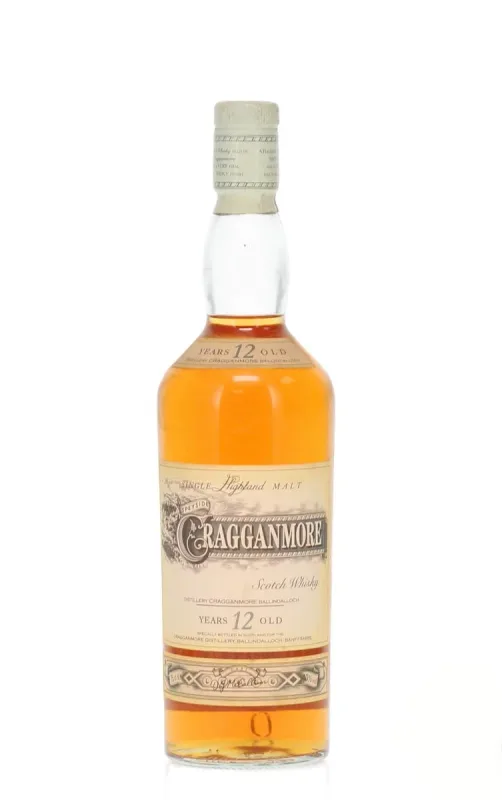 Cragganmore 12 Year Old Single Malt Whisky - 1980s