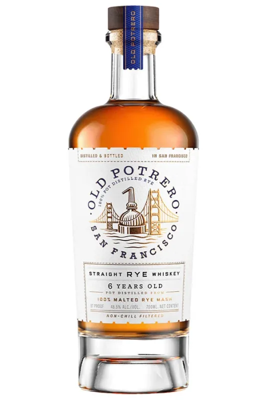 Old Potrero 6 Year Old Rye Whiskey (70cl, 48.5%)