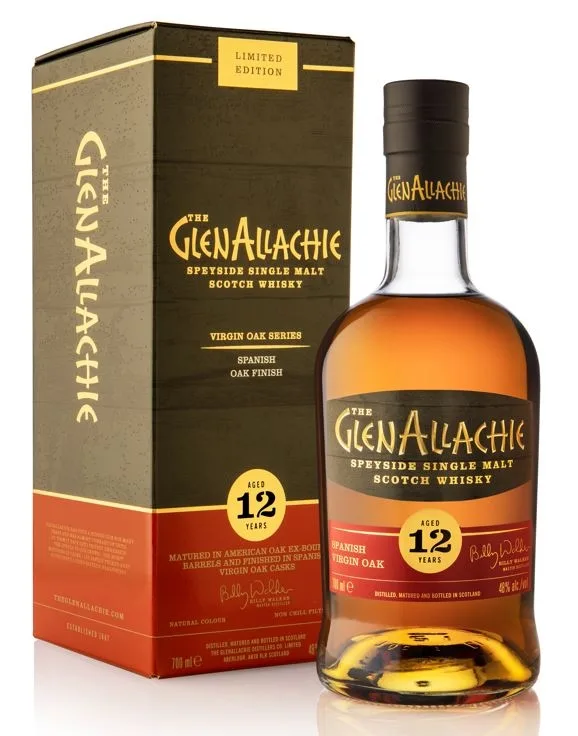 GlenAllachie – 12 Years Old Spanish Virgin Oak Finish (70cl, 48%)