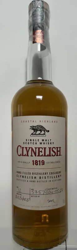Clynelish – 12 Year Old 2023, Bourbon Cask #2023/005